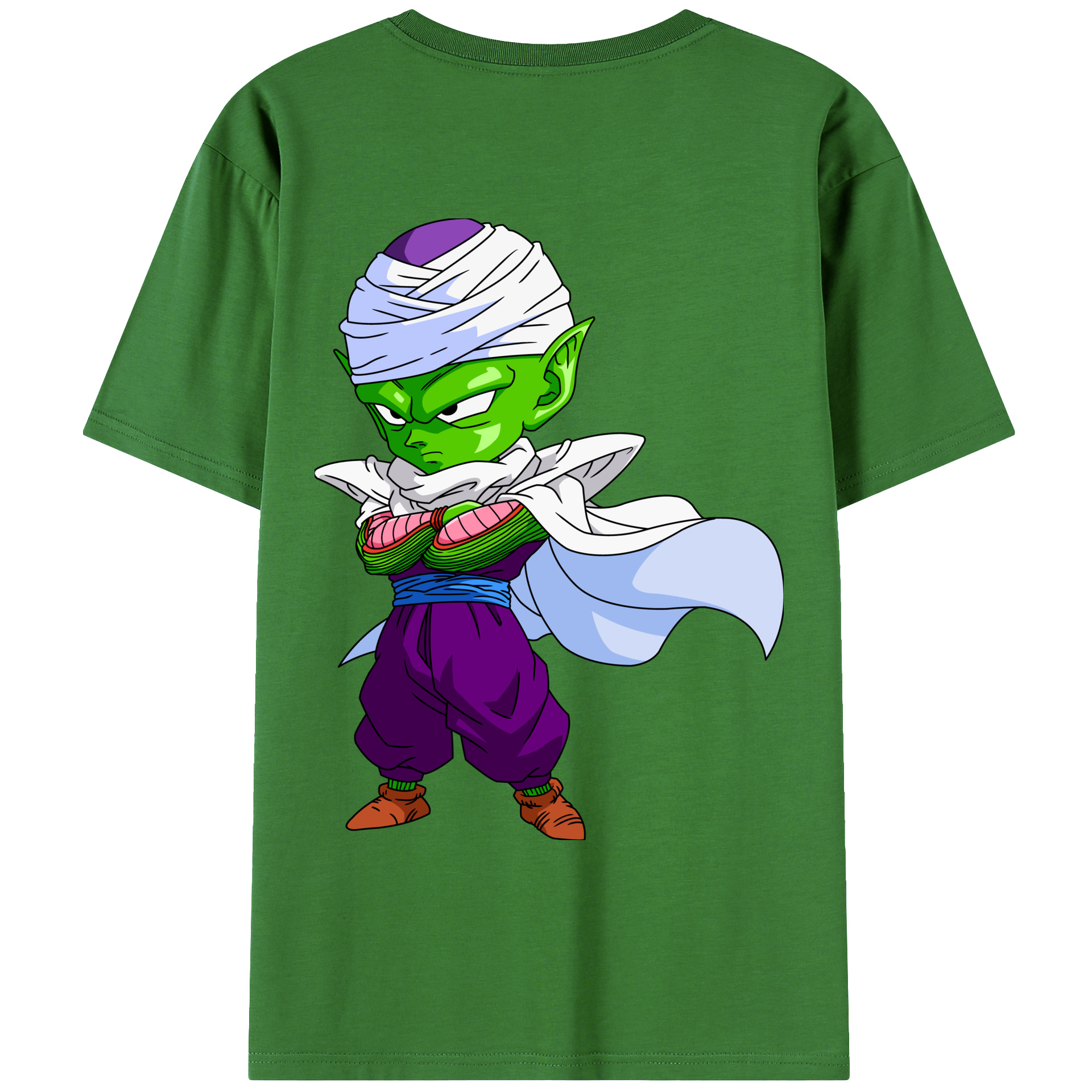 （画像用） ドラゴンボール ピッコロ DRAGON BALL Piccolo レディース半袖Tシャツ(バックプリント)